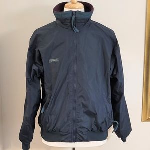 Columbia fleece lined windbreaker men's XL